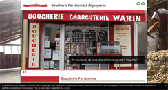Desktop Screenshot of boucherie-parisienne.com